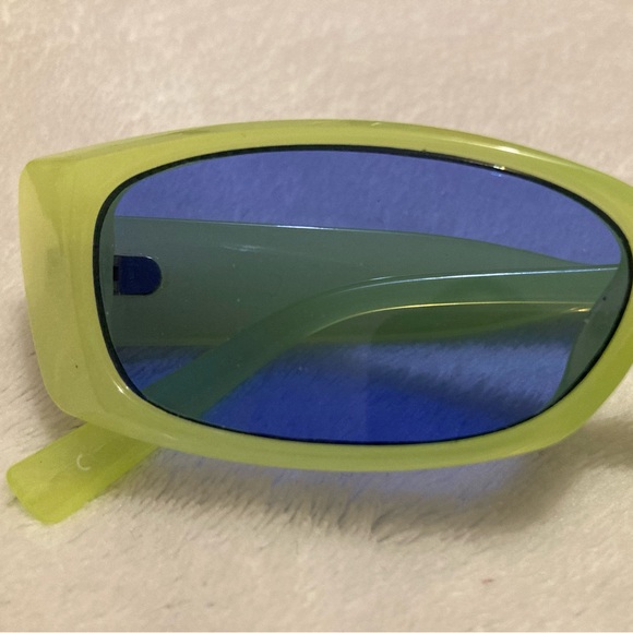 Sun Glasses for Girls Glasses Tinted Blue and Green Sunglasses, Sunnies, Shades - Picture 7 of 7